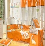 Baby Crib Bedding Set Tall Tales Orange Giraffe Crib Bedding Collection 4 P ....
