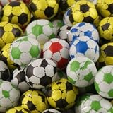 Foiled Chocolate Footballs - 3kg pack