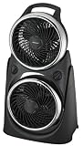 Honeywell HT-8800BP Double 7 Floor Fan with 90° tilt- Black