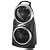 Honeywell HT-8800BP Double 7" Floor Fan with 90� Tilt, Black
