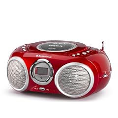 AudioSonic CD-570 CD Stereoradio (MP3, USB 2.0) rot