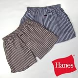 Hanes 【吸汗速乾】【消臭糸使用】先染めトランクス(18-125)