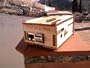 Caja para ordenador Raspberry Pi y PiFace.En abedul contrachapado.