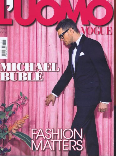 L'UOMO VOGUE January 2015 大きい表紙画像