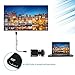 GeekClan VGA To HDMI Output With Audio USB Power 1080P HD TV AV HDTV Video Converter Adapter PC/Laptop To HDMI TV/Projector - Black