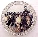 Creepy Skeletons Rhinestone Framed Belt Buckle Evil