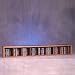 118 CD Wall Mount Storage Rack Finish: Unfinished