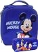 Cute Mickey Mouse Blue Lunch Box Matching Pencil Case