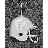 LogoArt Stanford Cardinal Sterling Silver Helmet Pendant
