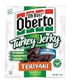 Oh Boy! Oberto Natural Style Teriyaki Turkey Jerky, 3.5-Ounce Packages (Pack of 4)