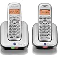 BT Studio Plus 4100 Twin DECT Cordless Telephone - Silver/Dark Grey