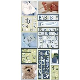 PHOTO BANNER STICKER BABY BOY by Alvin