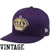 New Era Los Angeles Kings Purple 9FIFTY Back In The Day 2 Snapback Adjustable Hat