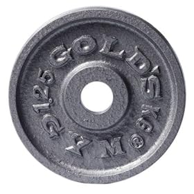 Golds Gym Olympic Style Hammertone Weight - 1.25kg