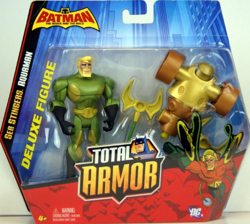  Batman: The Brave and the Bold Deluxe Sea Stingers Aquaman Figure