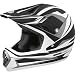 Moose M1 Motocross Helmet Stealth/White/Black XL