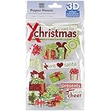 Paper House 3D Stickers, All I Want for Christmas