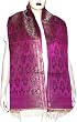 Head Scarves Brocade Silk Accessory 22 x 72 inches (ssb026)