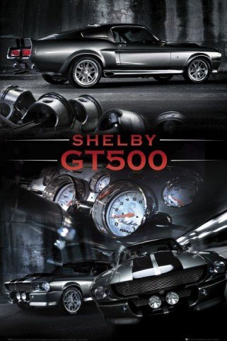 1art1 48497 Autos - Ford Shelby, Gt500 Poster 91 x 61 cm