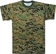 The Top WOODLAND DIGITAL T-SHIRT Limited Quantity