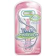 Gillette Venus Embrace Pink Razor, 1 Razor 2 Womens Razor Refill Cartridges Kit
