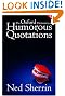 The Oxford Dictionary of Humorous Quotations (Oxford Paperback)