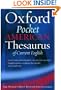 The Oxford Pocket American Thesaurus of Current English