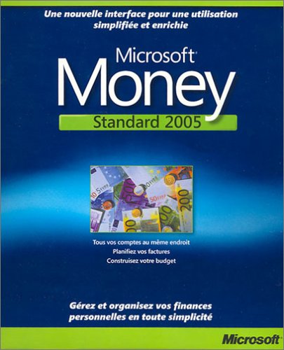 City Travel Guides Discounted  Logiciels : Microsoft Money 2005 Standard - complet (1 poste)