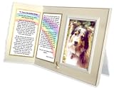 Review Expressly Yours!  / Rainbow Bridge Pet Poem Memorial Keepsake Picture Frame and Pet Loss Sympathy Gift, Warm White with Foil Accent