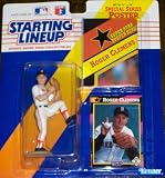 1991 - Kenner - Starting Lineup - MLB - Roger Clemens #21 - Boston Red Sox - Vintage Action Figure - w/ Trading Card & 11x14 Special Poster - RARE - Limited Edition - Collectible