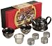 Numi Organic Tea,  Single Origins Tea Set (4-Count Tea Tins, 2-Cups & a Teapot) [Amazon Frustration-Free Packaging]
