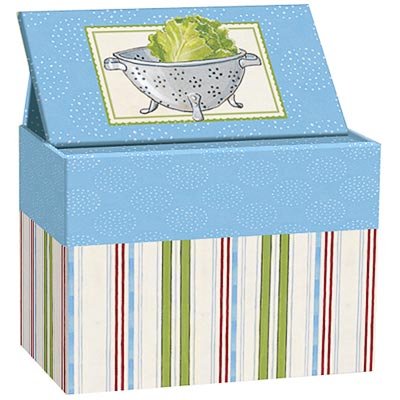 Garden Fresh Recipe Card Box