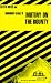Cliffsnotes Mutiny on the Bounty (Cliffs Notes Series)