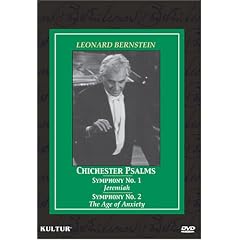 Leonard Bernstein: Chichester Psalms Symphony 1&2 by 