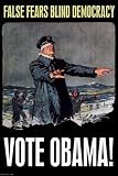 Poster - False Fears - Barack Obama - 18.75 x 27.5