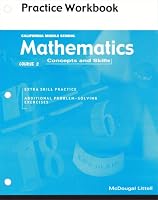 California Middle School Mathematics: Concepts and Skills Course 2