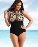 Profile by Gottex Plus Size Swimsuit, Tribal One Piece