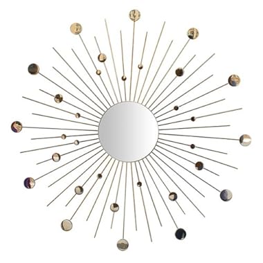 Product Image Oversized Sunburst Mirror - Silver