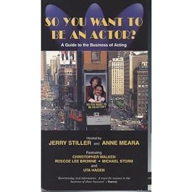 So You Want to Be An Actor [VHS]