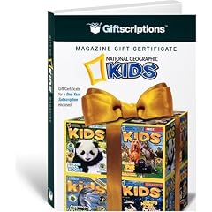 National Geographic Kids: Magazine Gift Certificate (Giftscriptions)