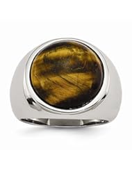Jewelry: Best Birthday Gift Stainless Steel Tigers Eye Ring - Jewelry Brothers