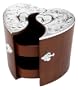 Lenox Wedding Promises Silverplated Heart Jewelry Box