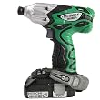 Hitachi WH18DFL 18-Volt Lithium Ion Impact Driver with 1.5 Amp Hour Batteries