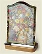 Memo Board ~ Boucats - Cats and Flowers ~ dry-erase glass board ~ with marker ~ code 156