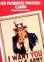Six Patriotic Posters Cards (Dover Postcards)