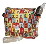 Logan Messenger Diaper Bag in Monkee