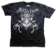 Fedor Emperor Signature Series S/S Guys T-shirt in Black by Affliction Clothing