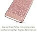 Galaxy S7 Edge Case, Imikoko™ Rose Gold Luxury Hybrid Beauty Crystal Rhinestone with Gold Sparkle Glitter PC Hard Diamond Case Cover for Samsung Galaxy S7 Edge (Rose Gold) (Rose Gold)