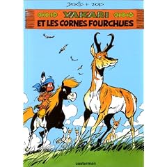 Yakari, tome 23 : Yakari et les cornes fourchues