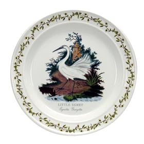 Portmeirion Birds of Britain 10-Inch Earthenware Dinner Plates, Set of 6 by Portmeirion